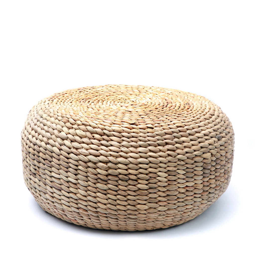 Pouf rond - Naturel