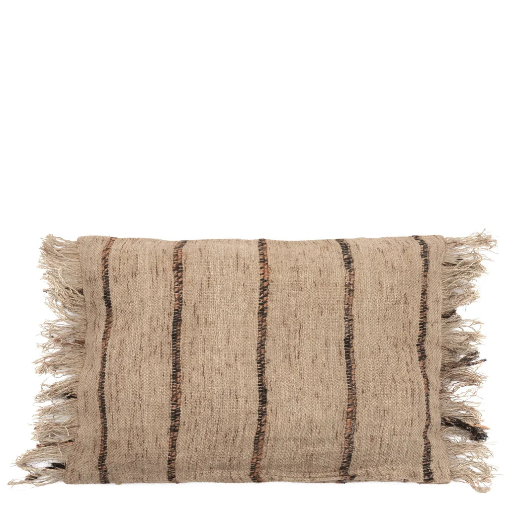 Housse de coussin Oh My Gee - Beige Noir - 30x50