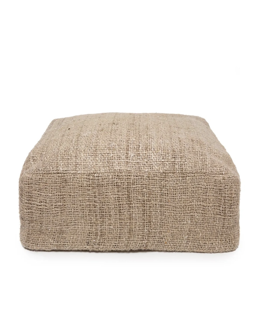 pouf-beige-coton-Soror-La-Boutique