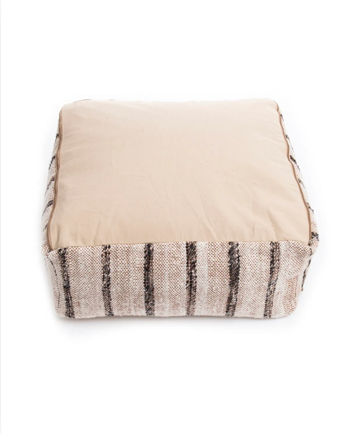 pouf-raye-beige-coton-Soror-La-Boutique-2